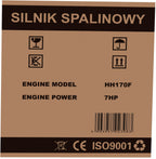Silnik spalinowy 7KM wałek 20mm KD638 13