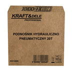 Cric Hidraulic Pneumatic 20t 260-510mm 0.8-0.95 MPa, Kraft&Dele KD12685 12
