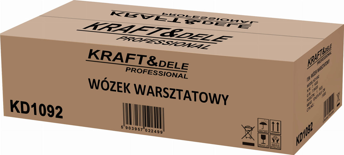 Carucior de Atelier pentru Scule, Kraft&Dele KD1092 14