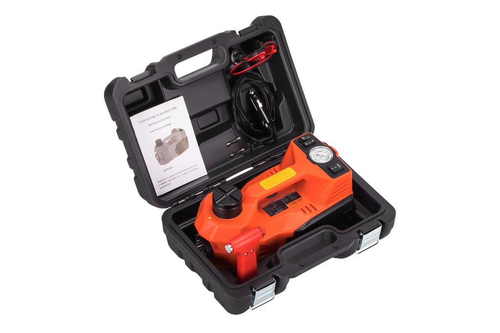 Cric Auto cu Compresor Incorporat 2in1 , 155-450MM Compresor, Kraft&Dele KD1367