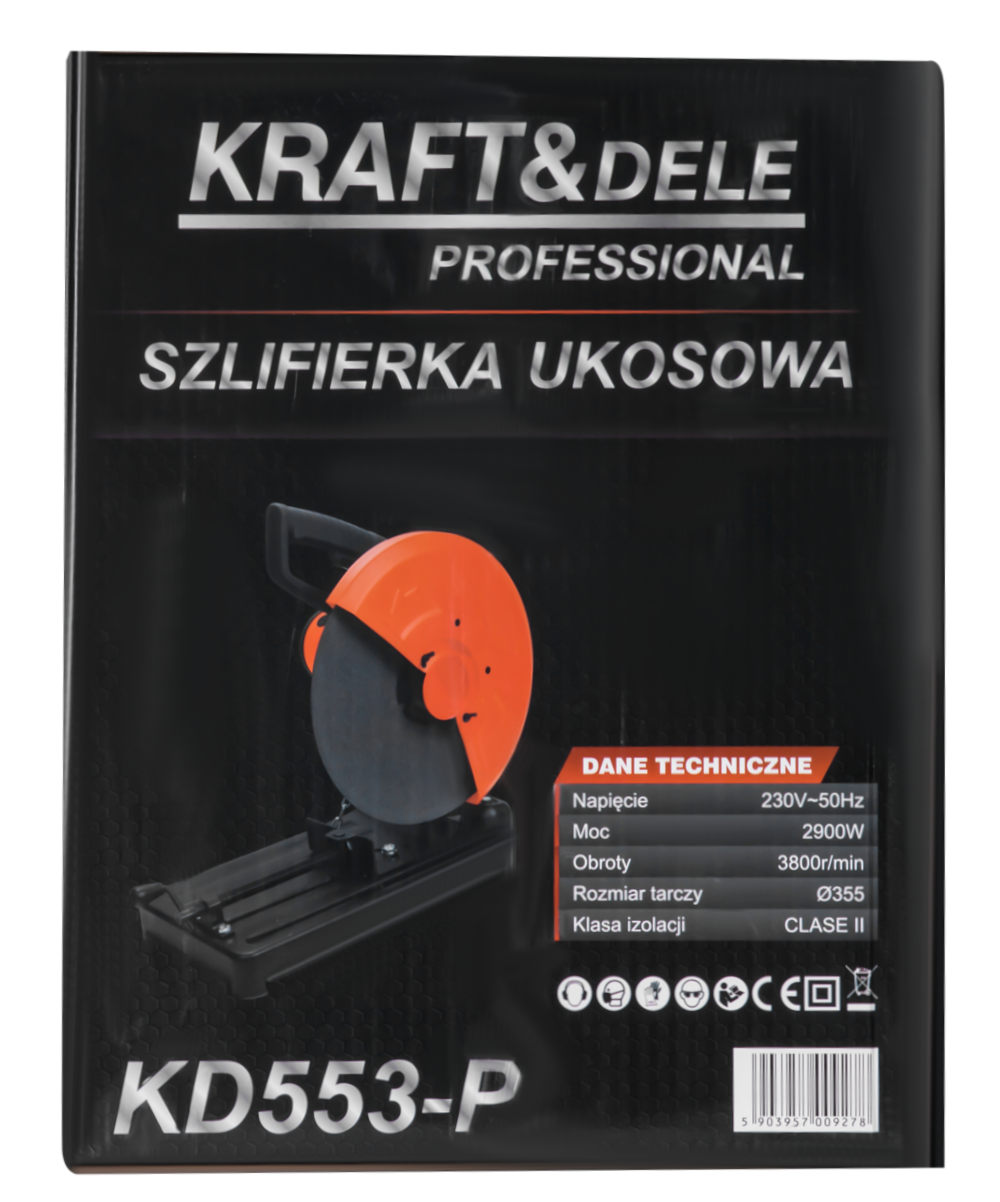 Masina de Taiat Metal 2900W , 355mm, Kraft&Dele KD553-P