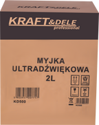 Cuva Spalare cu Ultrasunete 2L, Kraft&Dele KD500