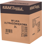 Cuva Spalare cu Ultrasunete 2L, Kraft&Dele KD500