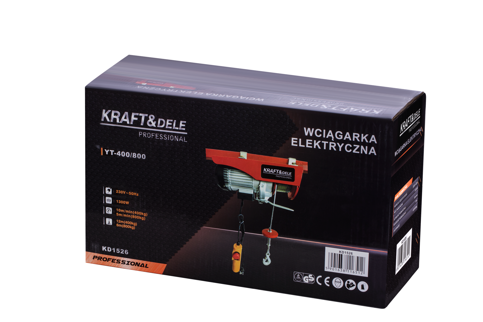 Troliu Electric Tip Macara 800kg, Kraft&Dele KD1526