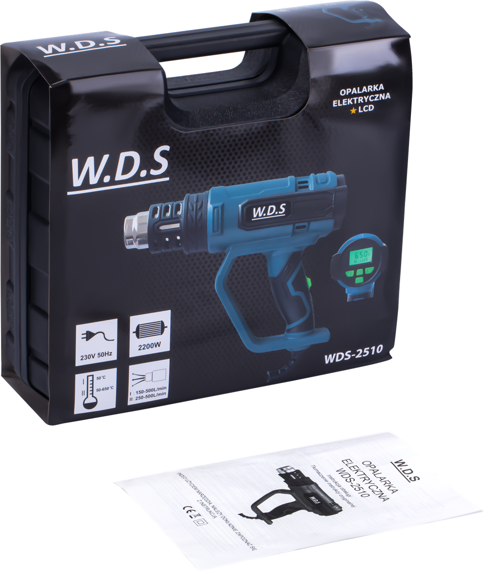 Suflanta cu Aer Cald Electrica 2200W, Kraft&Dele WDS2510