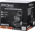 Masina de Spalat cu Presiune pe Benzina 7cp 11l/m , 360 Bar, Kraft&Dele KD5370