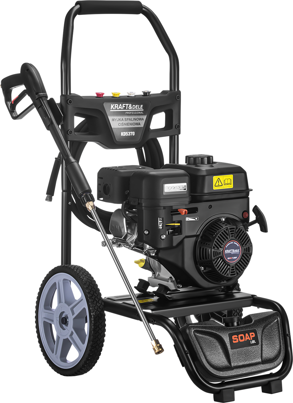 Masina de Spalat cu Presiune pe Benzina 7cp 11l/m , 360 Bar, Kraft&Dele KD5370