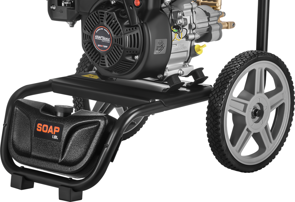 Masina de Spalat cu Presiune pe Benzina 7cp 11l/m , 360 Bar, Kraft&Dele KD5370