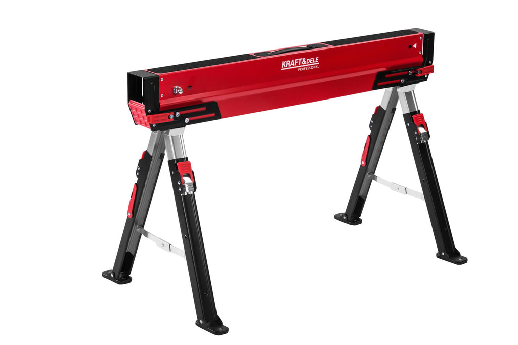Capra de Lucru Pliabila 700kg Capacitate, 8 Niveluri Reglare, Kraft&Dele KD11874