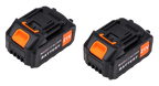 Fierastrau pe Acumulator 2x21V 4Ah + Accesorii, Kraft&Dele KD5125