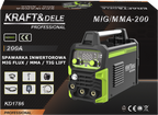 SPAWARKA INWERTOROWA MIG FLUX MMA TIG LIFT 200A KD1786 14