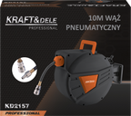 WĄŻ PNEUMATYCZNY ZWIJANY 10M 1/4" KD2157 12