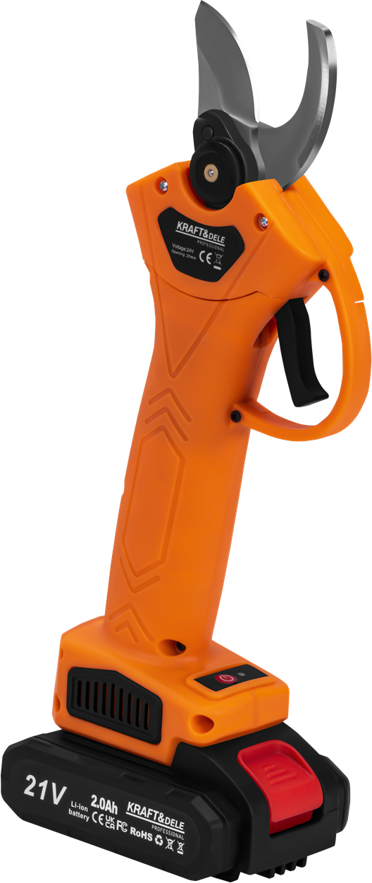 Sekator akumulatorowy 21V 2Ah x 2 szt + ładowarka KD5091 5