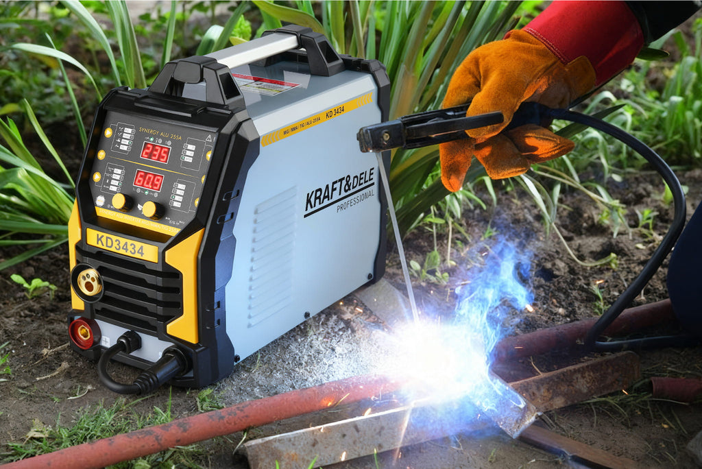 Aparat de Sudura 255A Mig/flux/mma/lift Tig/alu, Kraft&Dele KD3434
