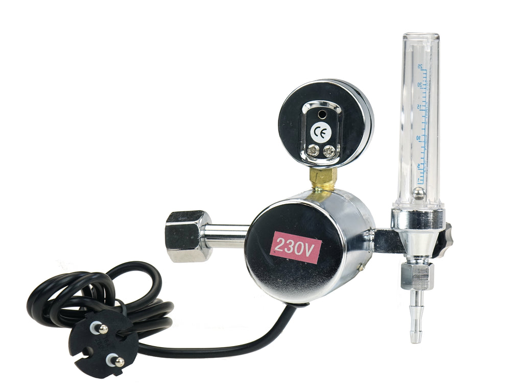Reductor Presiune CO2/Ar cu Rotametru si Incalzitor 230V B-265523