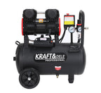 Compresor fara Ulei Silentios , 24L / 1390W X 1 , 220l/M, Kraft&Dele KD1385