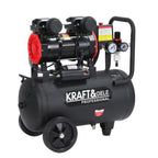 Compresor fara Ulei Silentios , 24L / 1390W X 1 , 220l/M, Kraft&Dele KD1385
