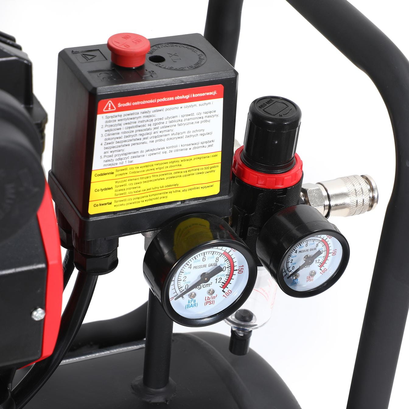Compresor fara Ulei Silentios , 24L / 1390W X 1 , 220l/M, Kraft&Dele KD1385