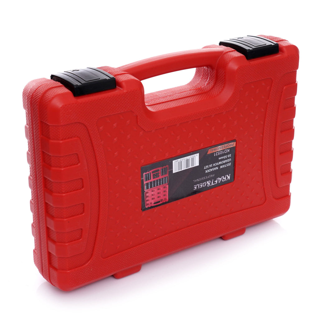 Trusa Tubulare de Impact 16 Buc 1/2", Kraft&Dele KD10531