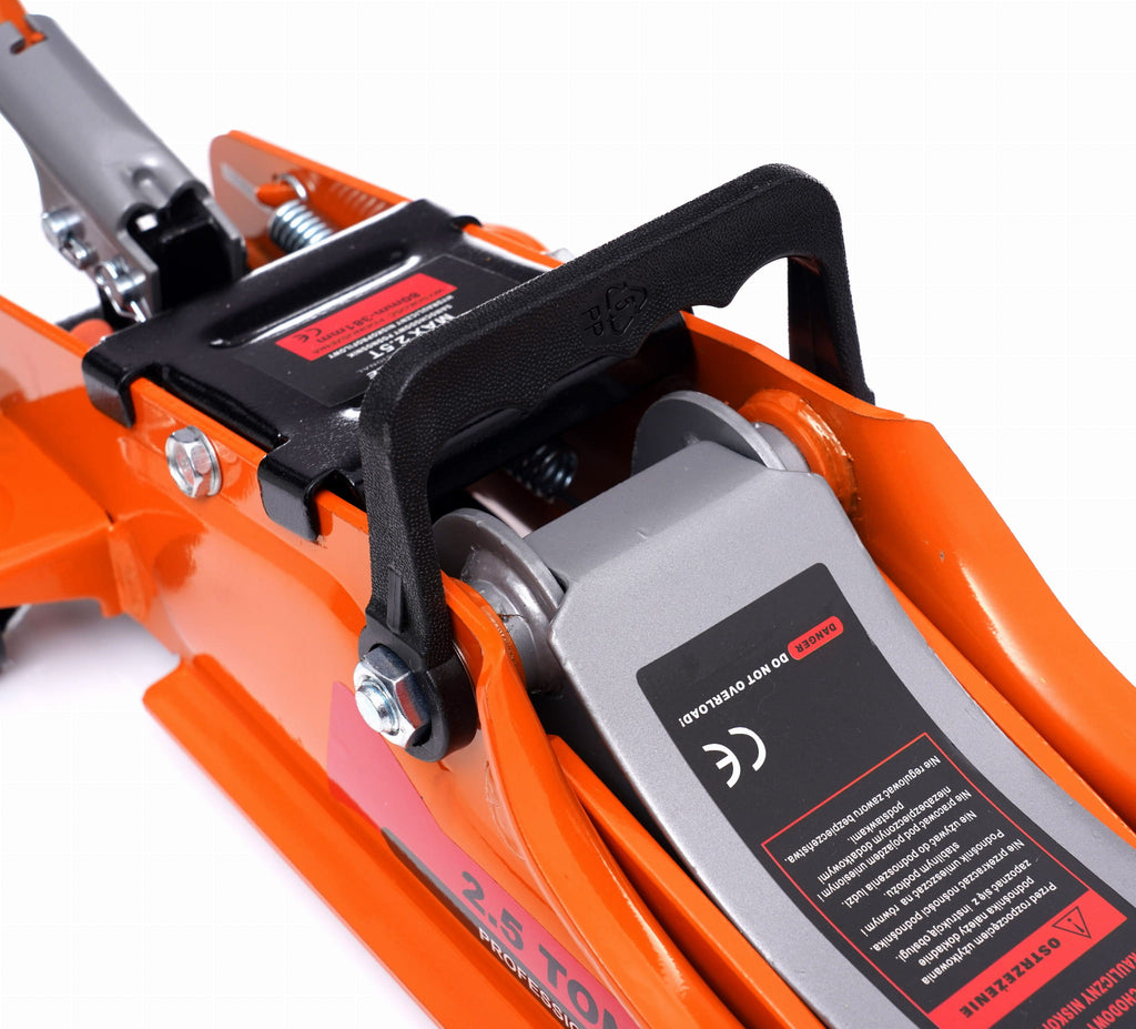 Cric Hidraulic Tip Crocodil cu Profil Redus 2.5t, Kraft&Dele KD382