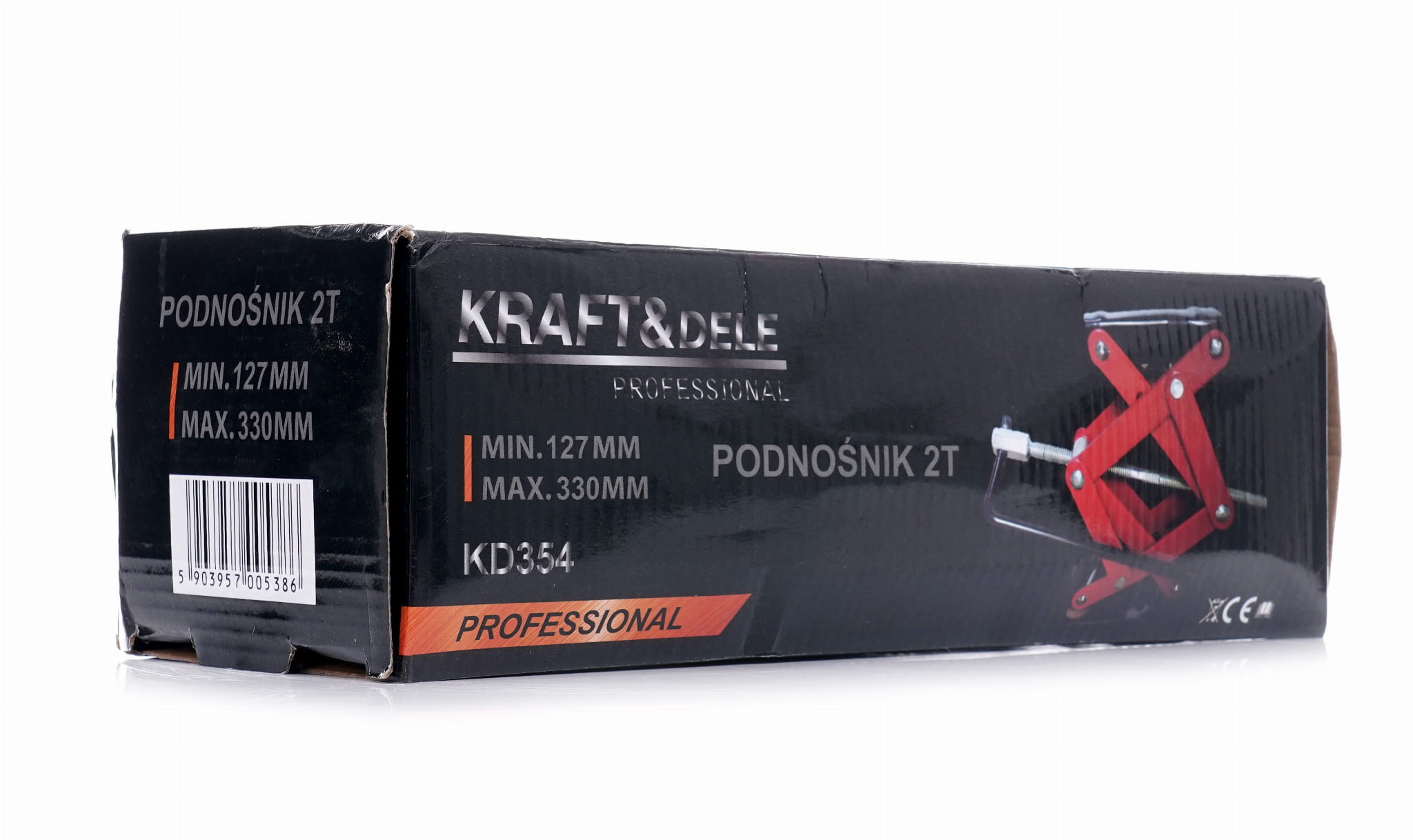 Cric Tip Foarfeca, 2T, Kraft&Dele KD354
