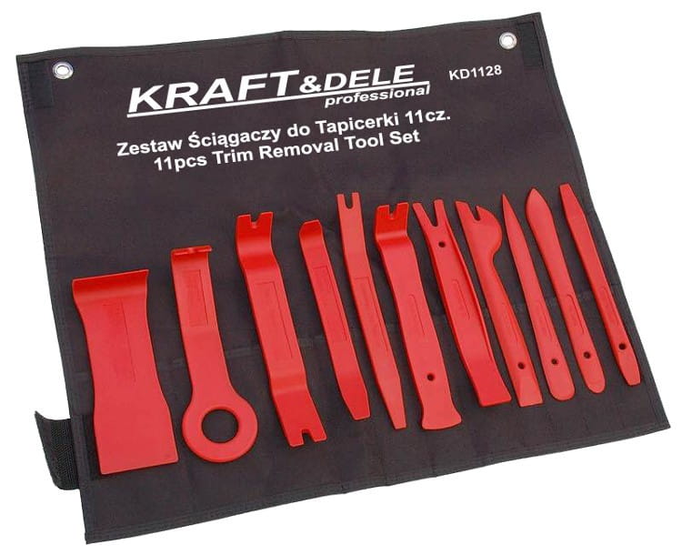 Set Extractoare Tapiterie 11 Piese Nailon Intarit, Kraft&Dele KD1128