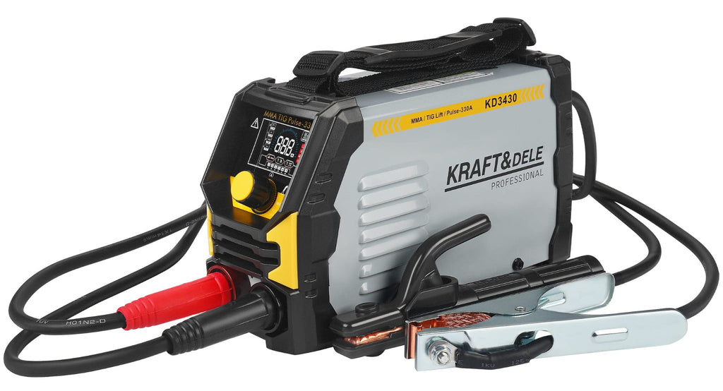 Aparat Sudura Invertor MMA TIG Lift Pulse 330A, Kraft&Dele KD3430
