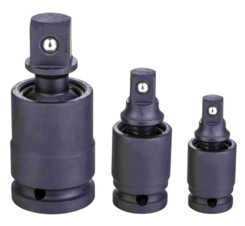 Set 3 tubulare cardanice de impact 1/2" 1/4" 3/8" , Kraft&Dele KD10530