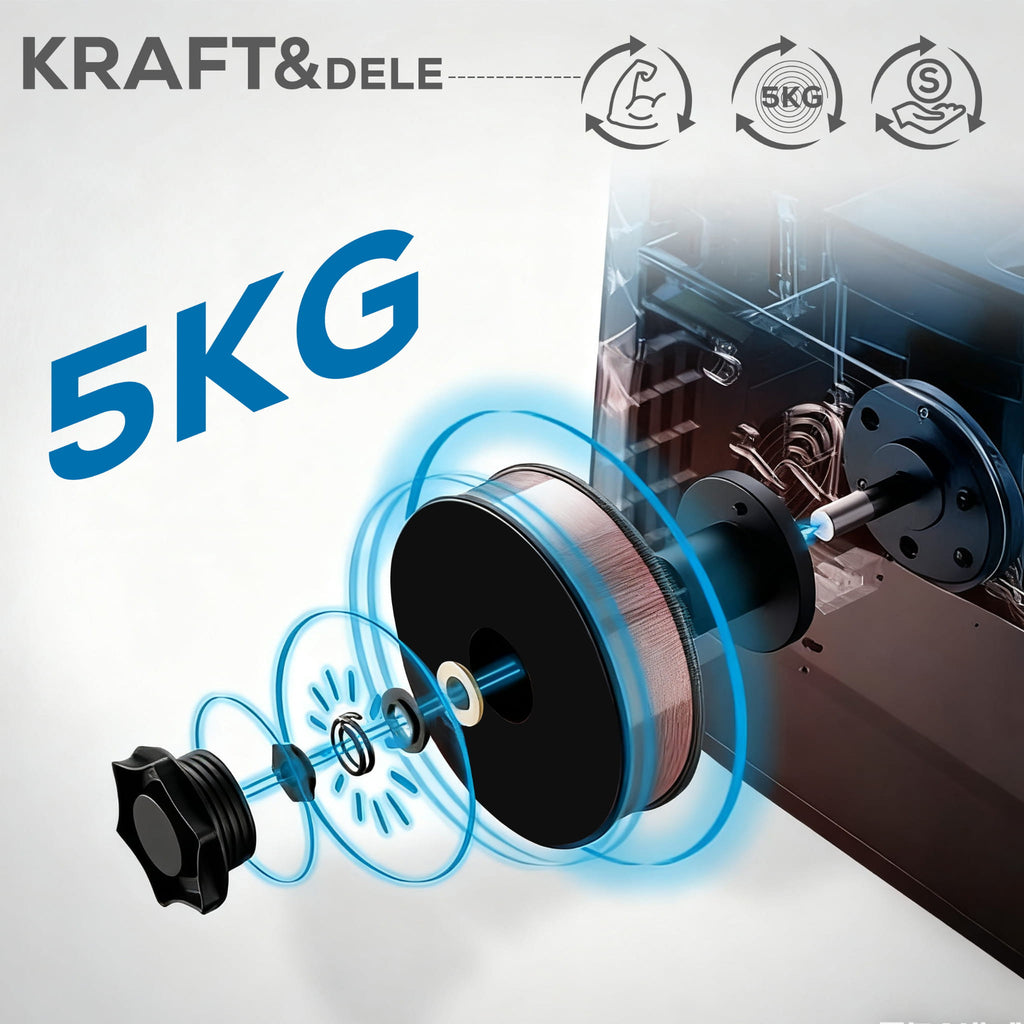 Aparat de Sudura 255A Mig/flux/mma/lift Tig/alu, Kraft&Dele KD3434