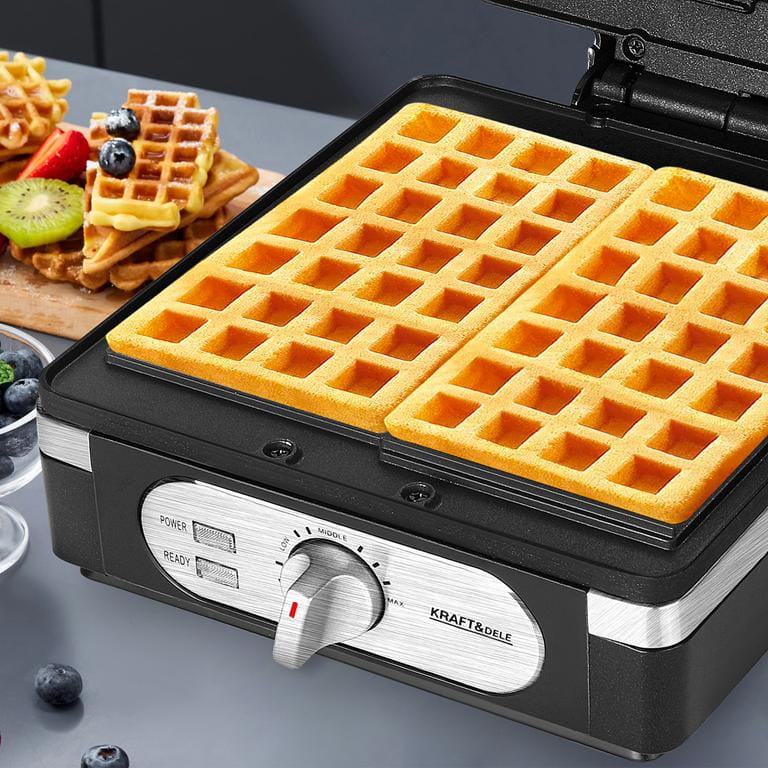 Aparat de Copt Vafe 2000W, Kraft&Dele KD4100