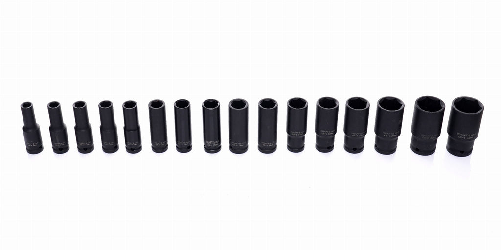 Trusa Tubulare de Impact 16 Buc 1/2", Kraft&Dele KD10531