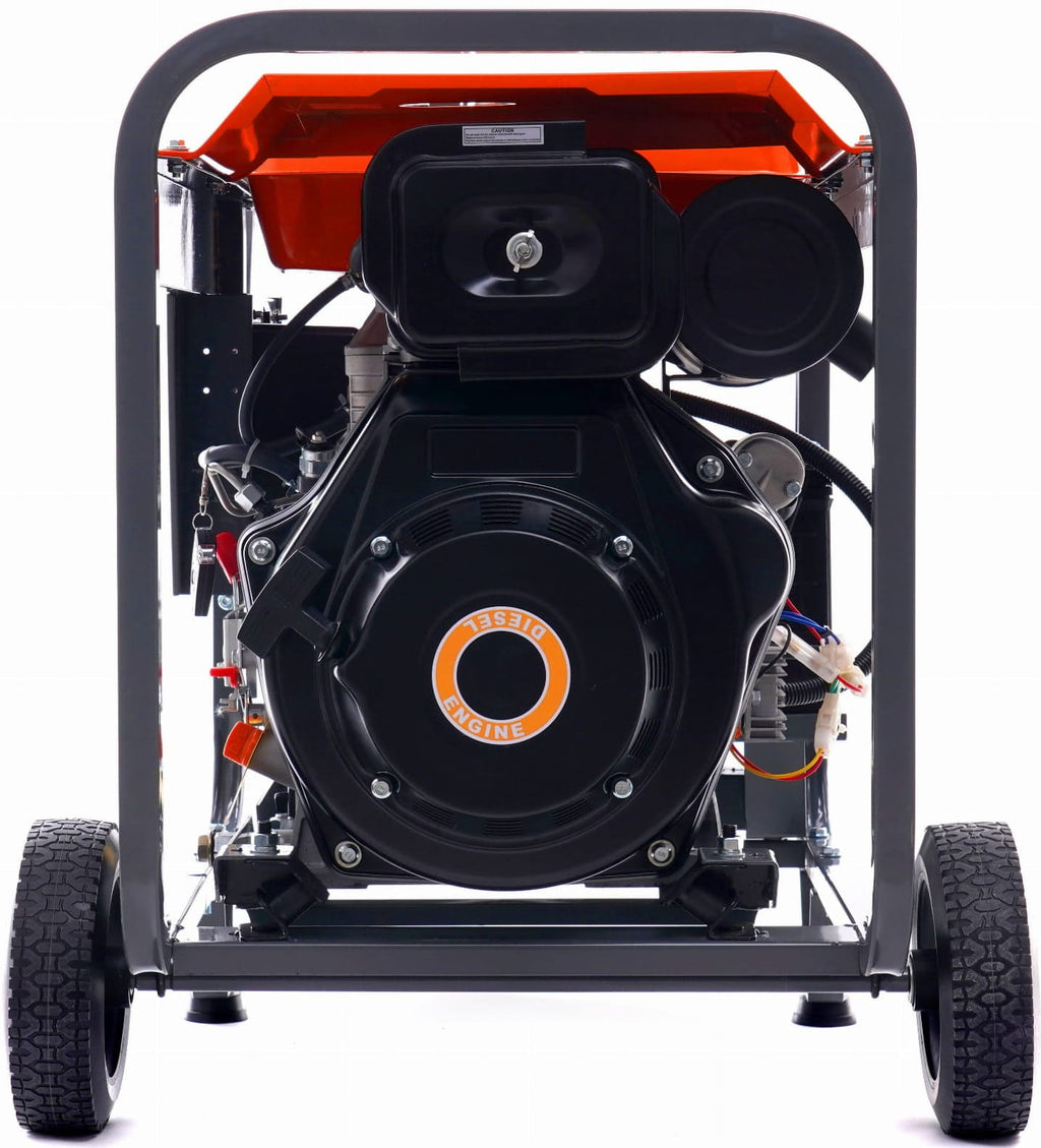 Generator de Curent Diesel 8 kw 80% 230/380V, Kraft&Dele KD126