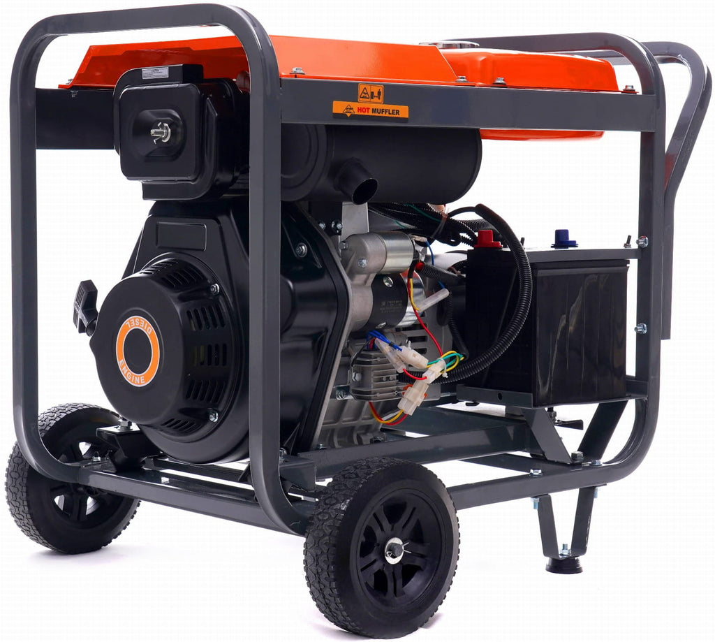 Generator de Curent Diesel 8 kw 80% 230/380V, Kraft&Dele KD126