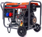 Generator de Curent Diesel 8 kw 80% 230/380V, Kraft&Dele KD126