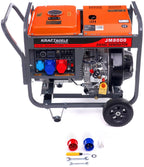 Generator de Curent Diesel 8 kw 80% 230/380V, Kraft&Dele KD126