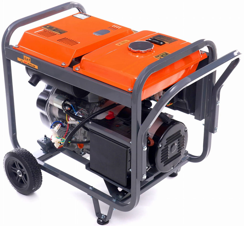 Generator de Curent Diesel 8 kw 80% 230/380V, Kraft&Dele KD126