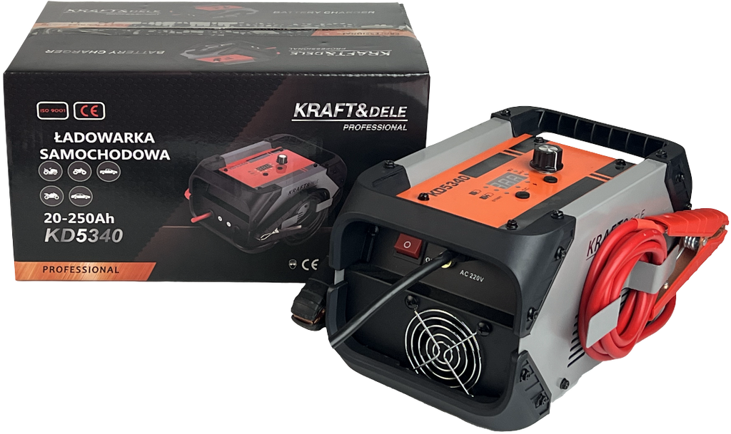 Prostownik z rozruchem 20-250Ah 12/24V 35A KD5340 30