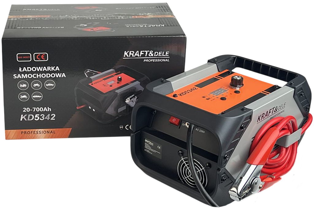 Prostownik z rozruchem 20-700Ah 12/24V 85A KD5342 29