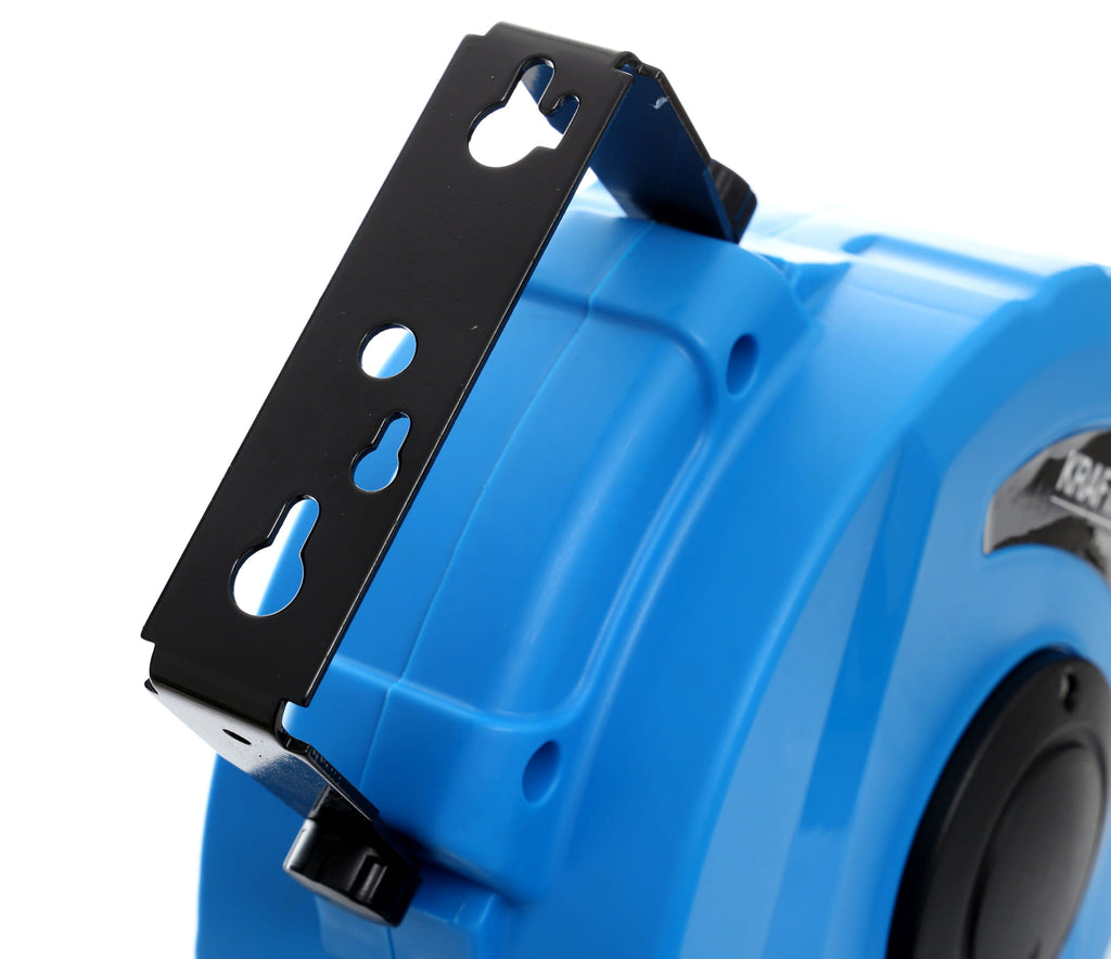 Furtun Pneumatic cu Tambur cu Conector Rapid: 1/4" Presiune: 8 Bar/24 Bar 10m, Kraft&Dele KD1460