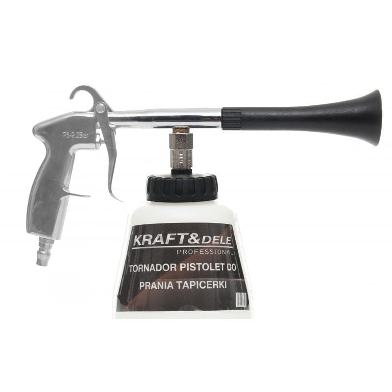 Pistol Pneumatic pentru Curatat Tapiterie Tip Tornador, Kraft&Dele KD10379