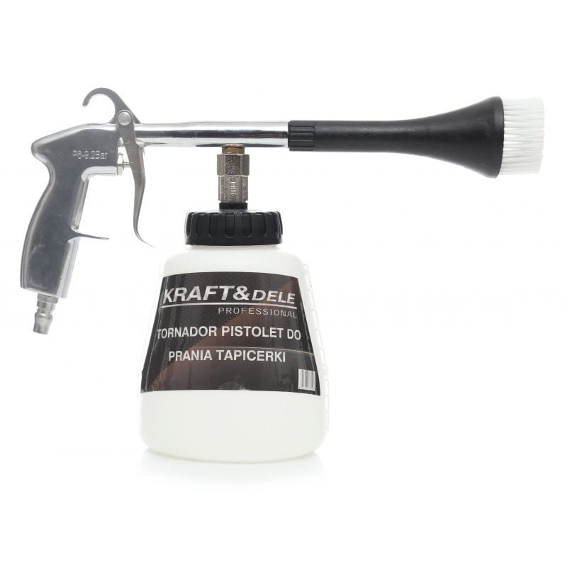 Pistol Pneumatic pentru Curatat Tapiterie Tip Tornador, Kraft&Dele KD10379