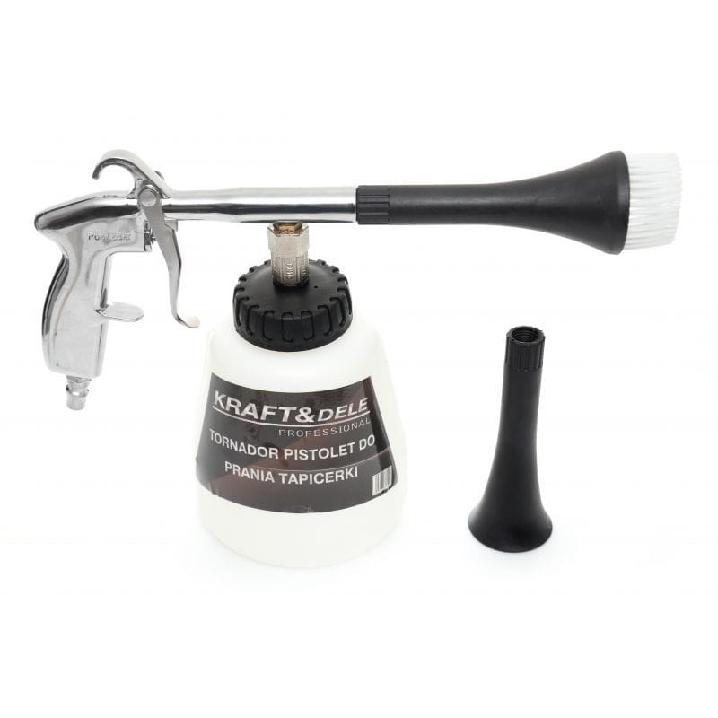 Pistol Pneumatic pentru Curatat Tapiterie Tip Tornador, Kraft&Dele KD10379