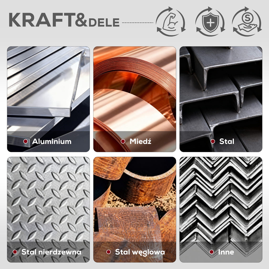 Aparat de Sudura 255A Mig/flux/mma/lift Tig/alu, Kraft&Dele KD3434