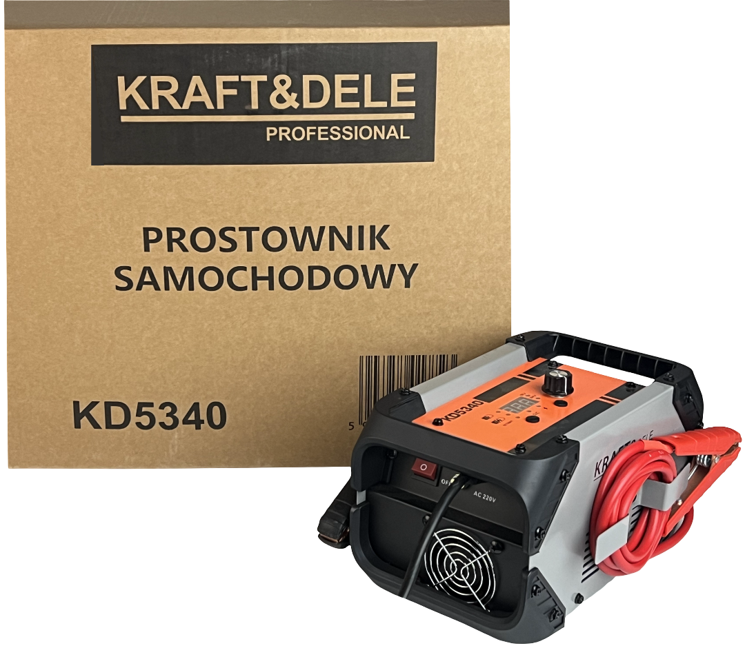 Prostownik z rozruchem 20-250Ah 12/24V 35A KD5340 33