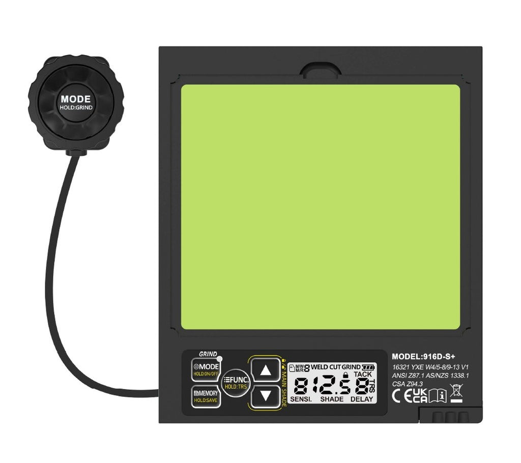 Masca Sudura Automata cu Cristale Lichide DIN 4-13 TrueView+ B-APS-916D BLA/TC