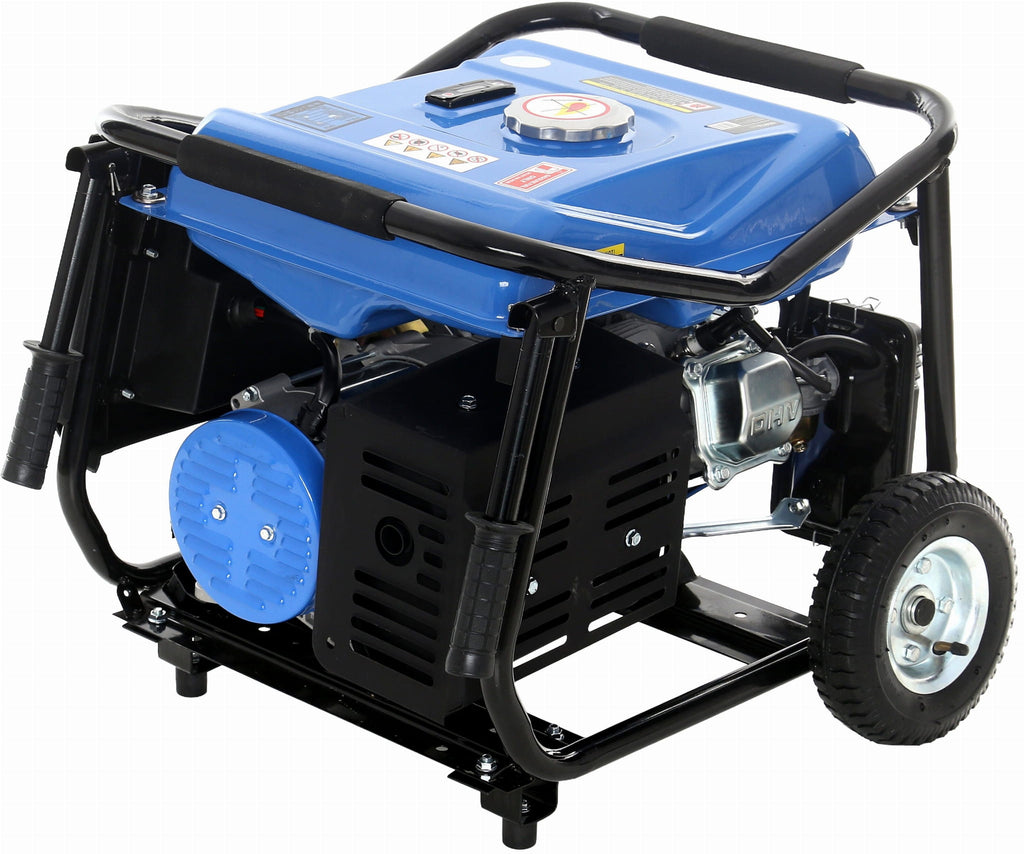 Generator Curent Electric Monofazat 3000W cu Pornire Electrica Motor Benzina, Kraft&Dele KD144