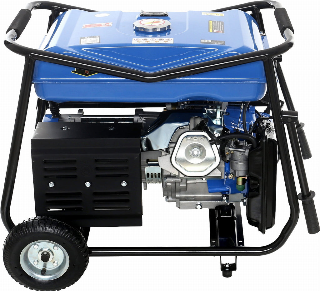 Generator Curent Electric Monofazat 5000W cu Pornire Electrica Motor Benzina, Kraft&Dele KD145