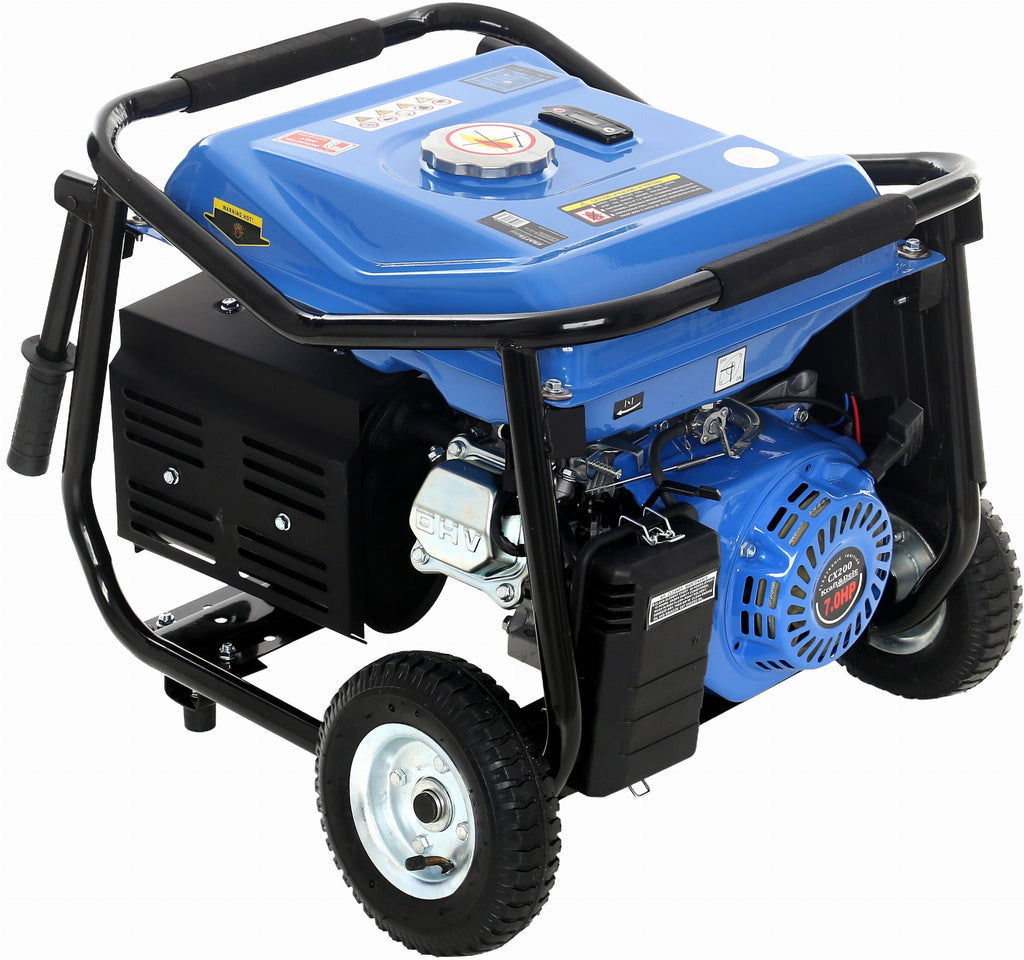 Generator Curent Electric Monofazat 3000W cu Pornire Electrica Motor Benzina, Kraft&Dele KD144