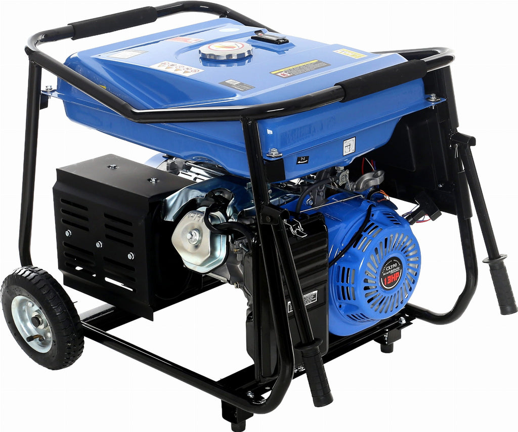 Generator Curent Electric Monofazat 5000W cu Pornire Electrica Motor Benzina, Kraft&Dele KD145