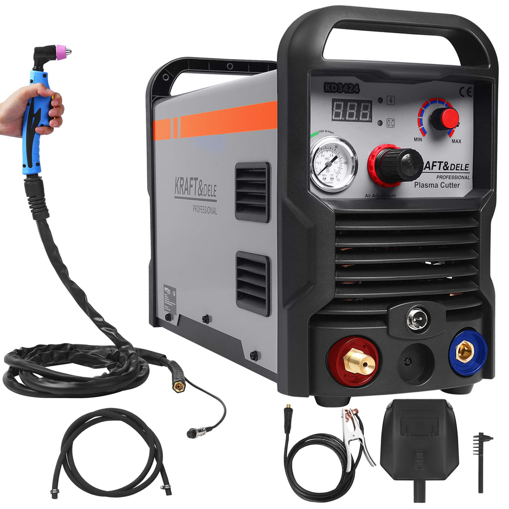 Aparat de Taiat cu Plasma Frecventa Inalta 230V, 75A MAX 25mm, Kraft&Dele KD3424